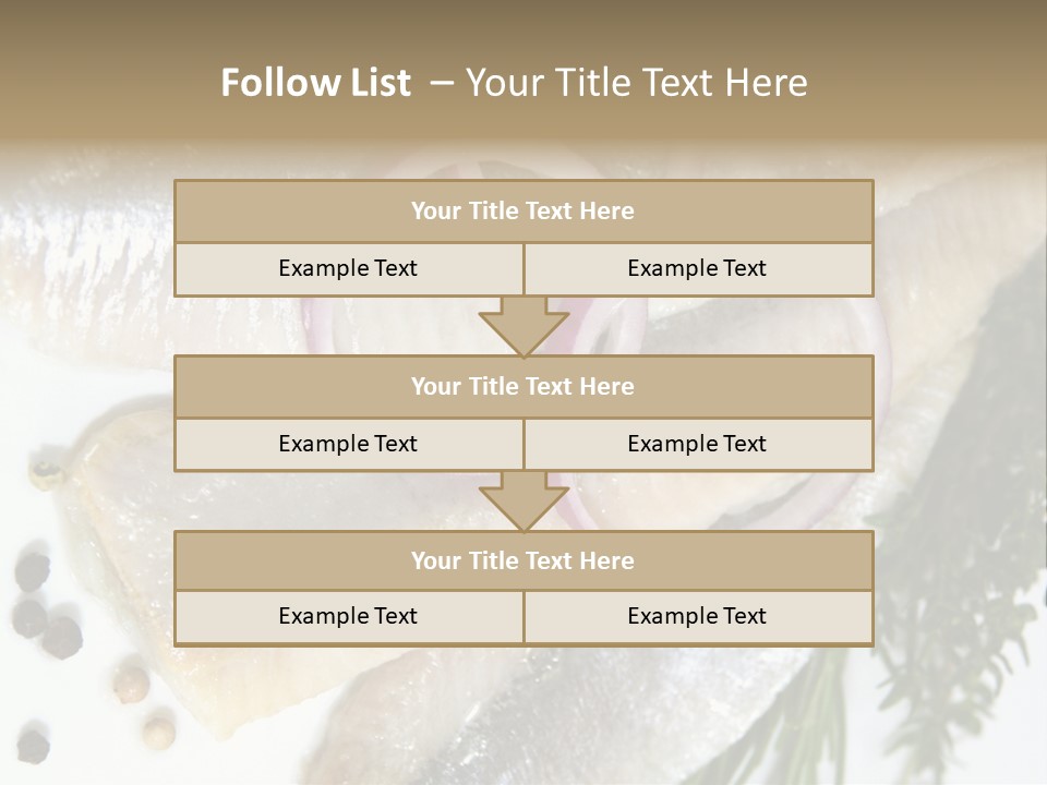 Fillet Food Fish PowerPoint Template