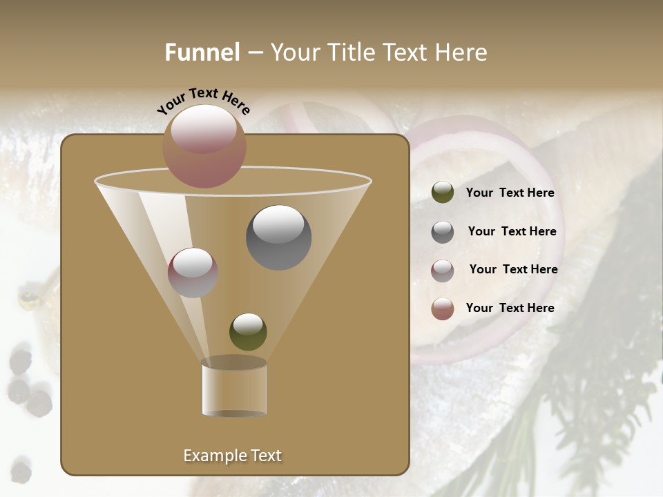 Fillet Food Fish PowerPoint Template