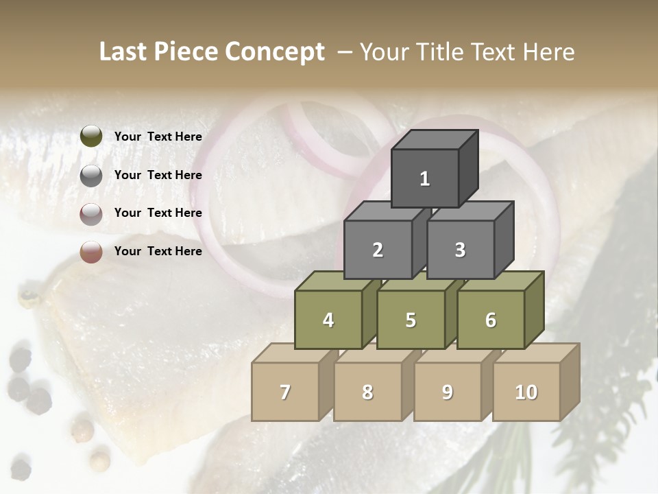 Fillet Food Fish PowerPoint Template