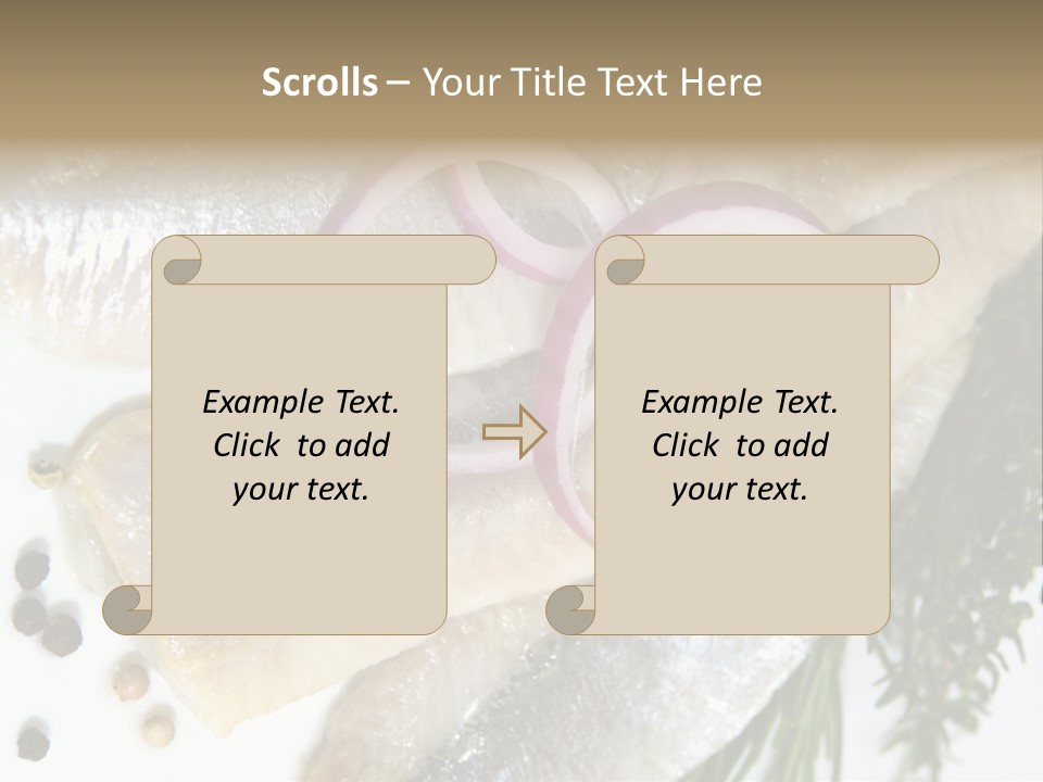 Fillet Food Fish PowerPoint Template