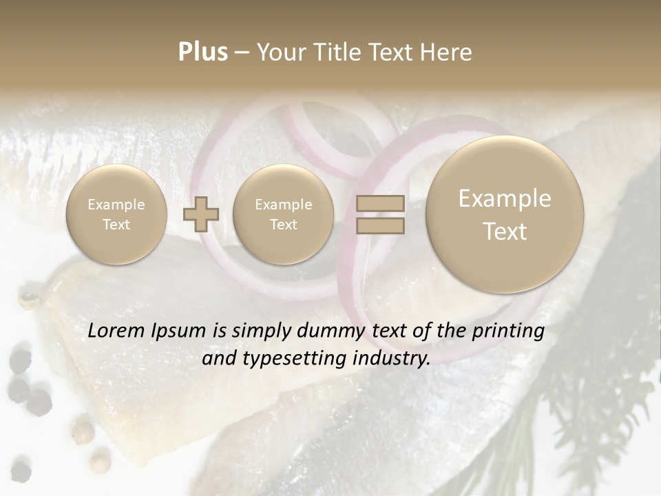 Fillet Food Fish PowerPoint Template