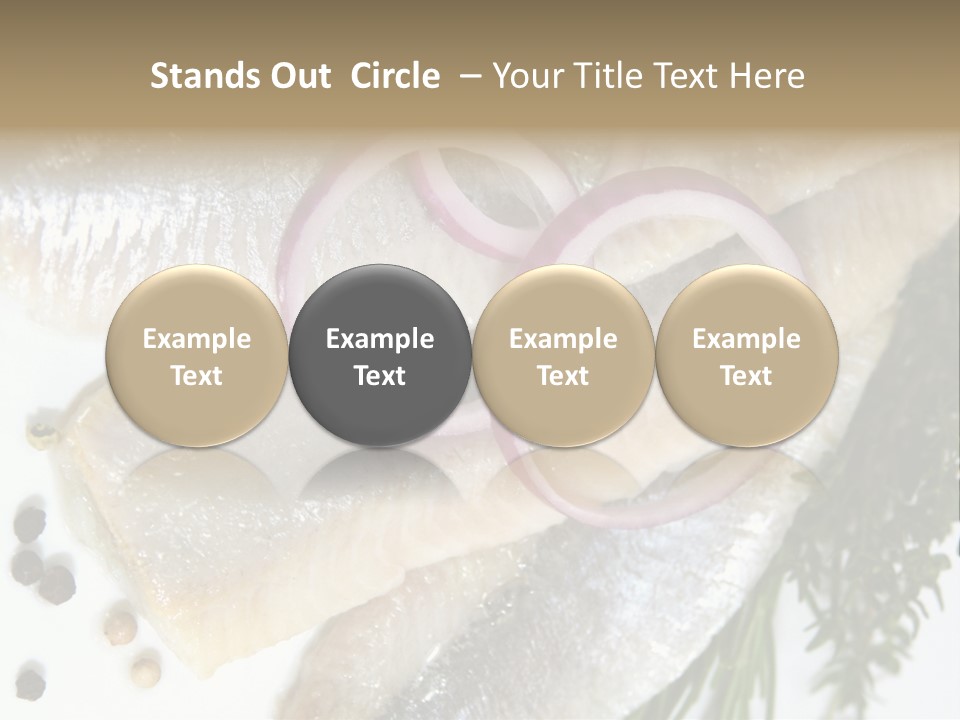 Fillet Food Fish PowerPoint Template