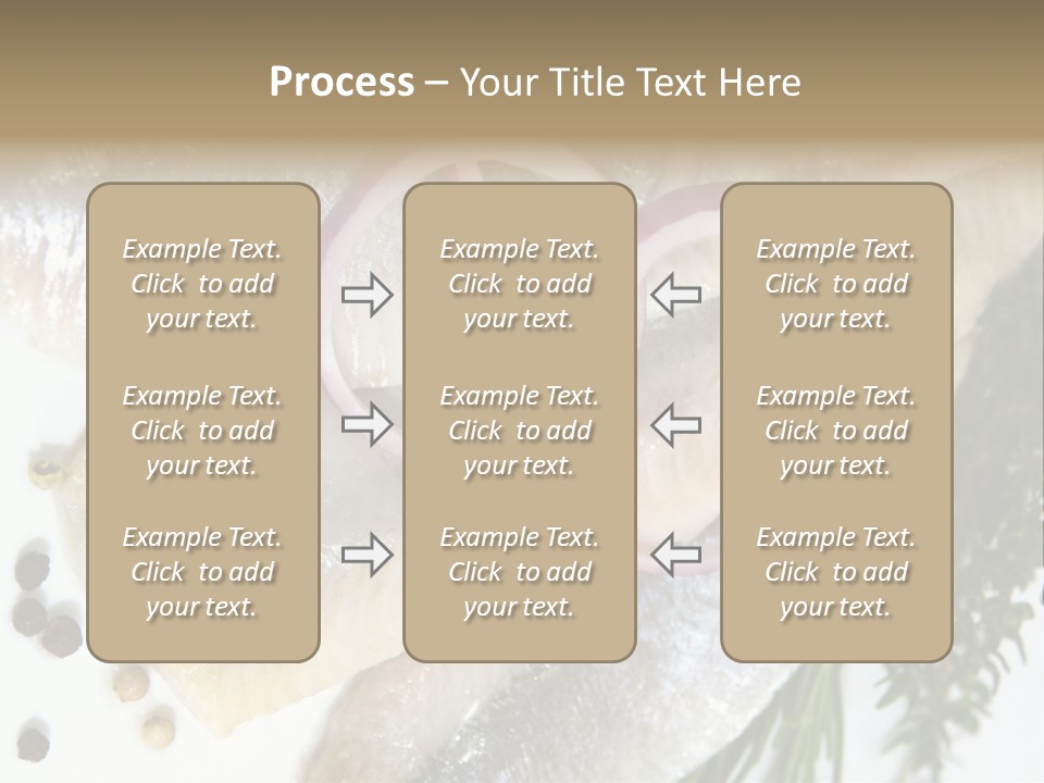 Fillet Food Fish PowerPoint Template