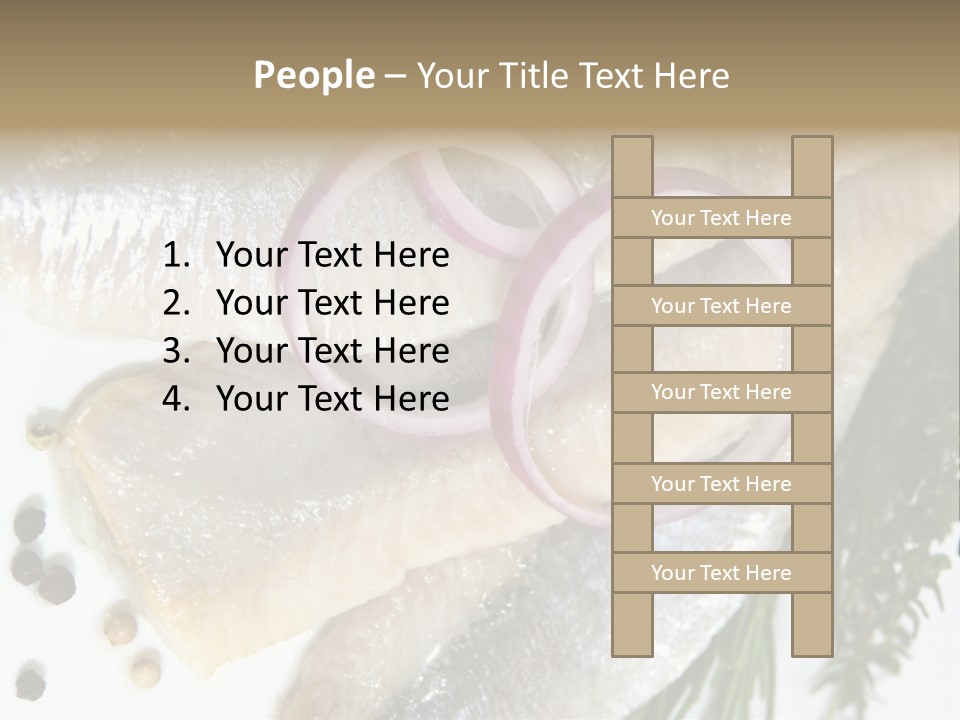 Fillet Food Fish PowerPoint Template