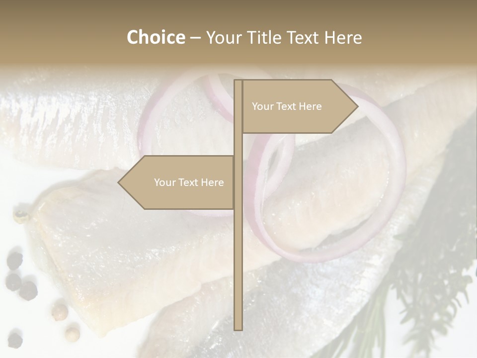 Fillet Food Fish PowerPoint Template