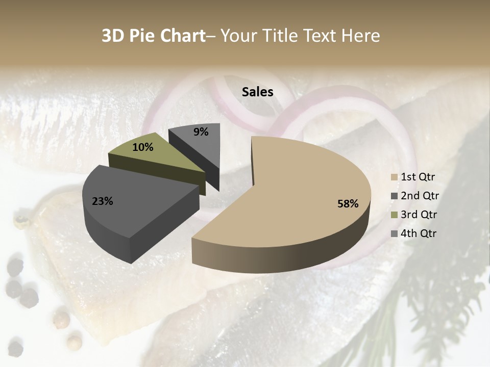 Fillet Food Fish PowerPoint Template