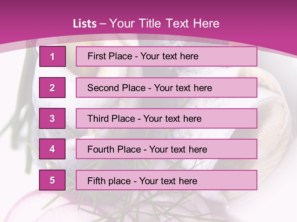 Sea Herring Fish PowerPoint Template