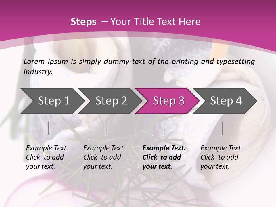 Sea Herring Fish PowerPoint Template