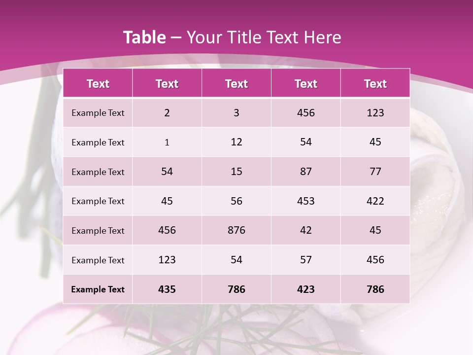 Sea Herring Fish PowerPoint Template