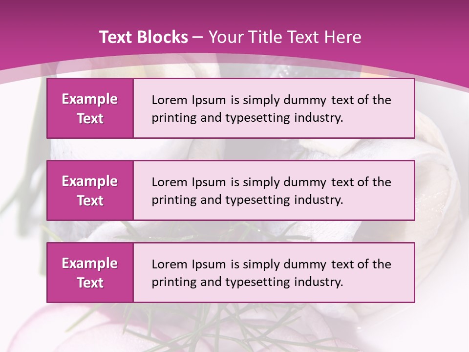 Sea Herring Fish PowerPoint Template