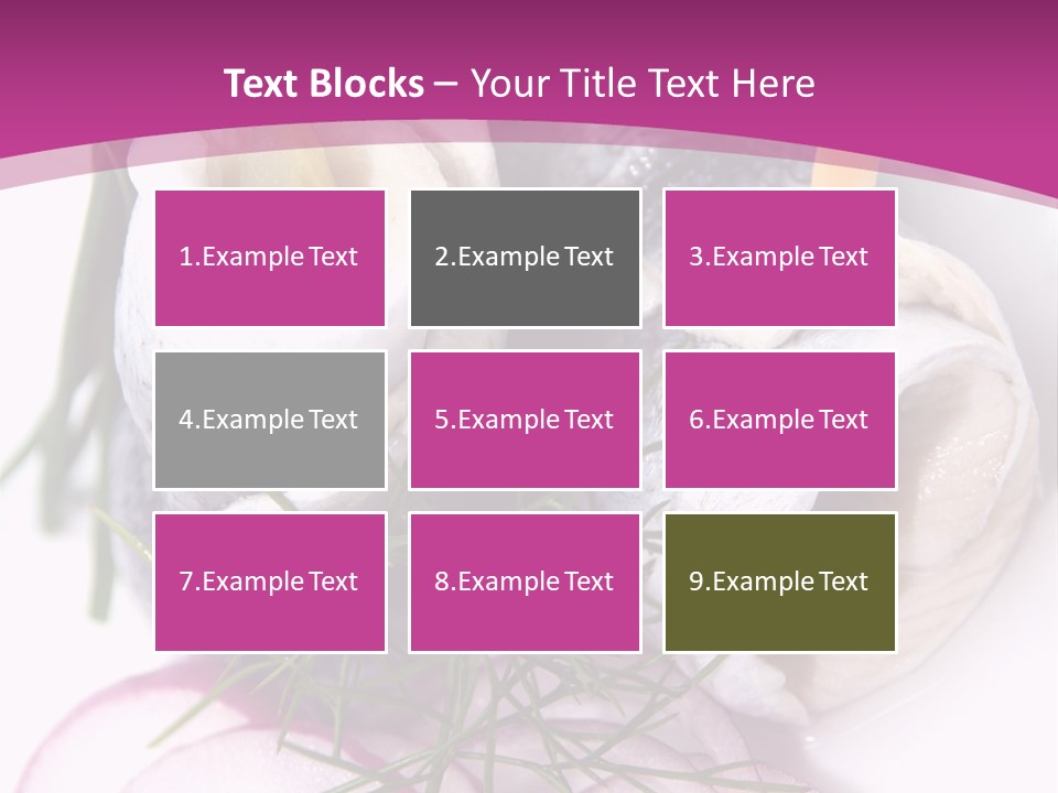 Sea Herring Fish PowerPoint Template