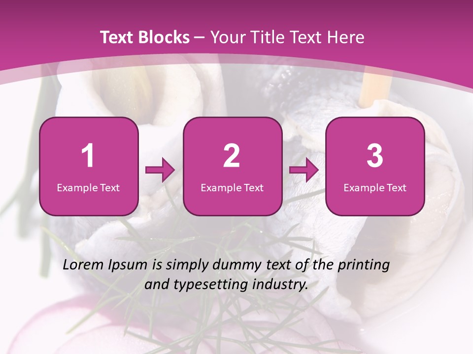 Sea Herring Fish PowerPoint Template