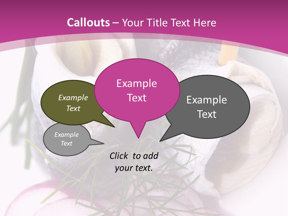 Sea Herring Fish PowerPoint Template