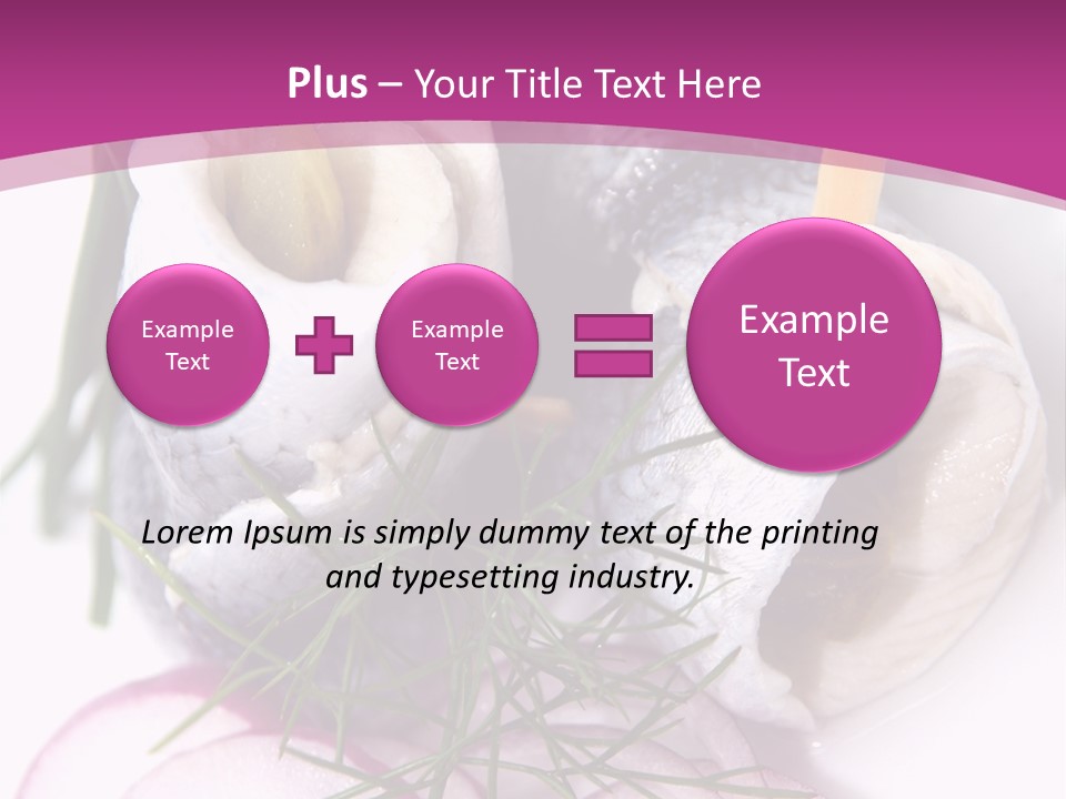 Sea Herring Fish PowerPoint Template