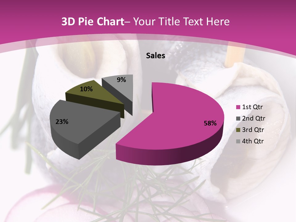 Sea Herring Fish PowerPoint Template