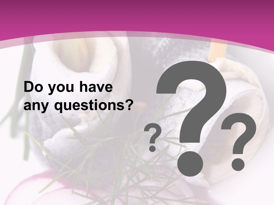 Sea Herring Fish PowerPoint Template