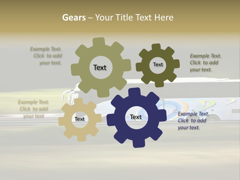Garlic Path Lettuce PowerPoint Template