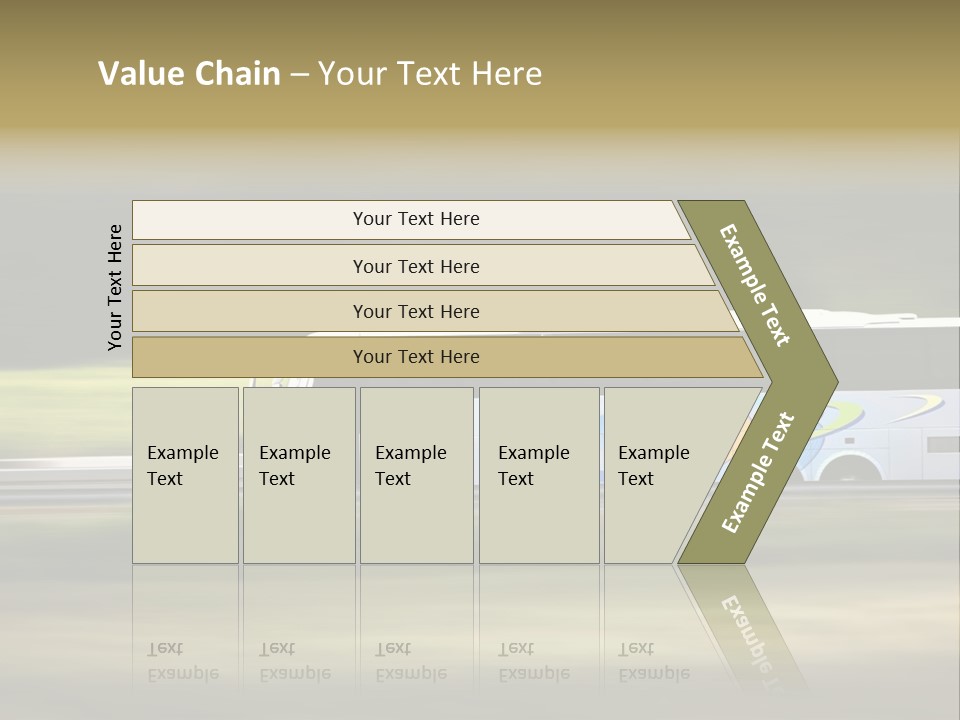 Garlic Path Lettuce PowerPoint Template