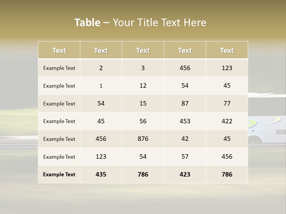 Garlic Path Lettuce PowerPoint Template