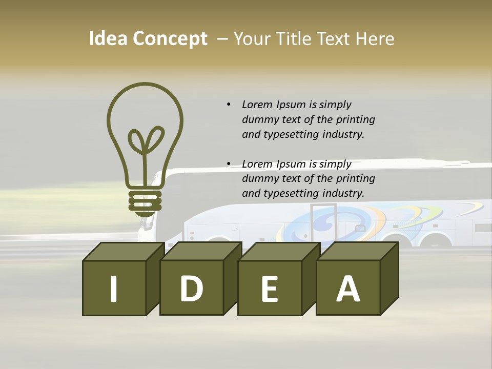 Garlic Path Lettuce PowerPoint Template