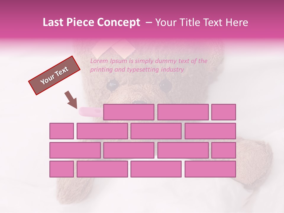 White Paediatrician Wounded PowerPoint Template