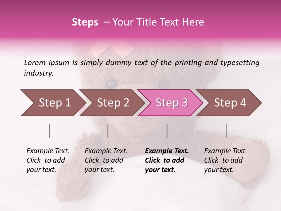 White Paediatrician Wounded PowerPoint Template