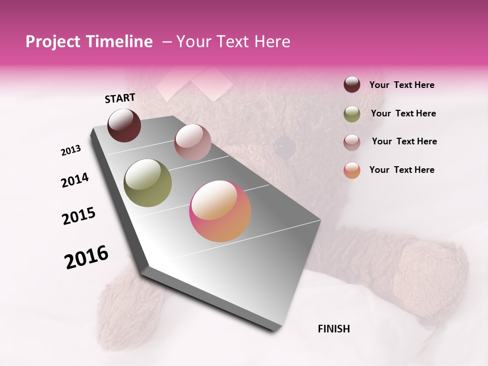 White Paediatrician Wounded PowerPoint Template