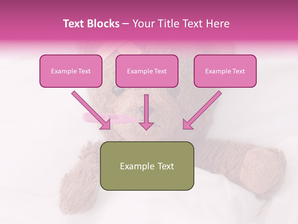 White Paediatrician Wounded PowerPoint Template