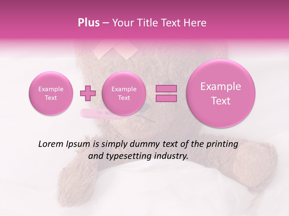 White Paediatrician Wounded PowerPoint Template