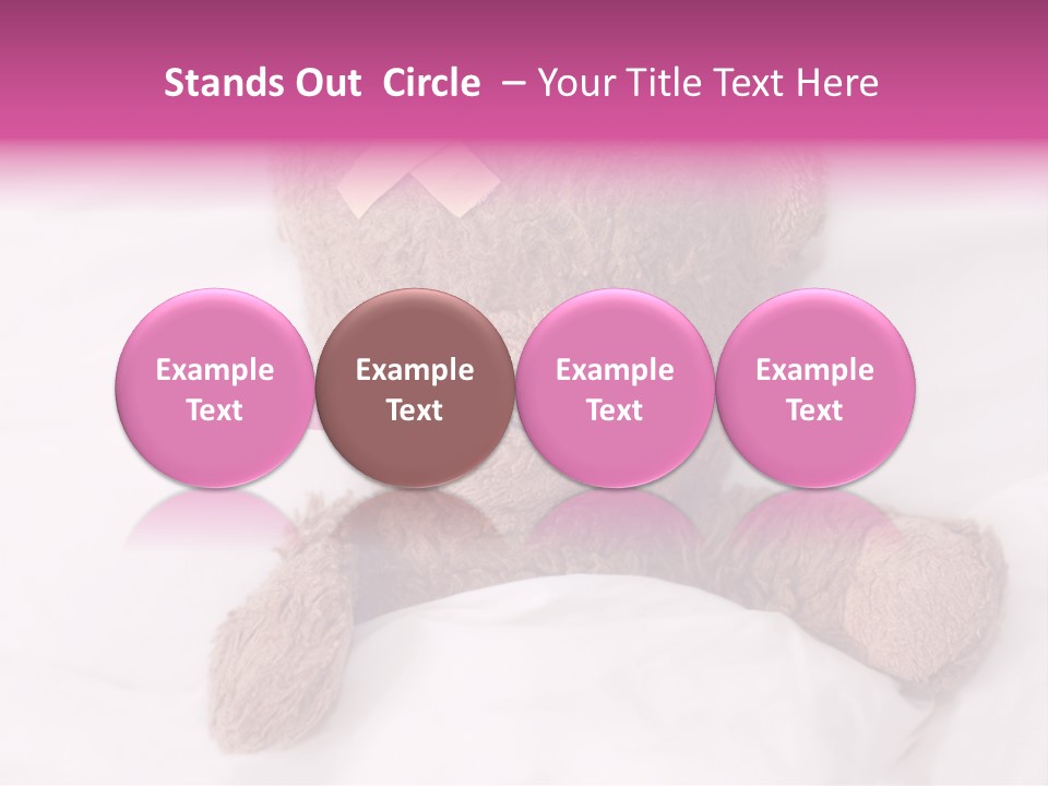 White Paediatrician Wounded PowerPoint Template