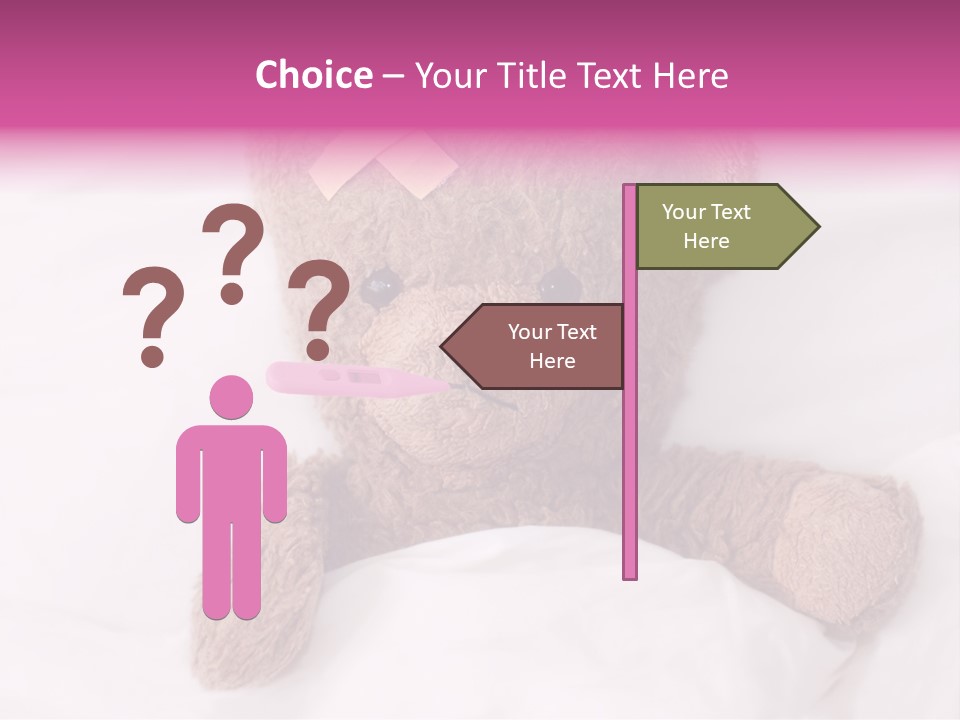 White Paediatrician Wounded PowerPoint Template