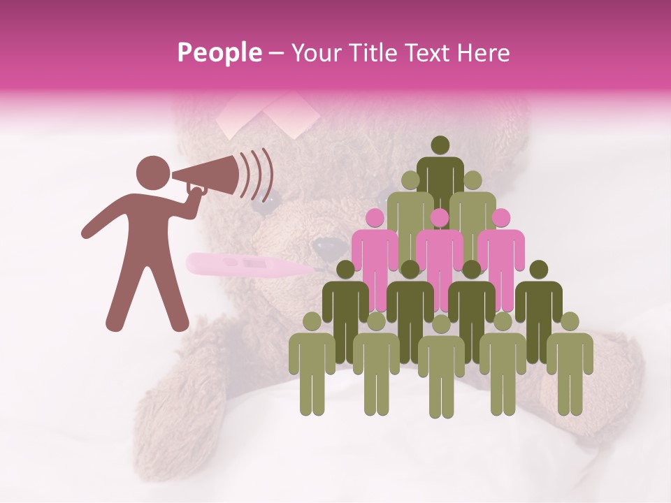 White Paediatrician Wounded PowerPoint Template