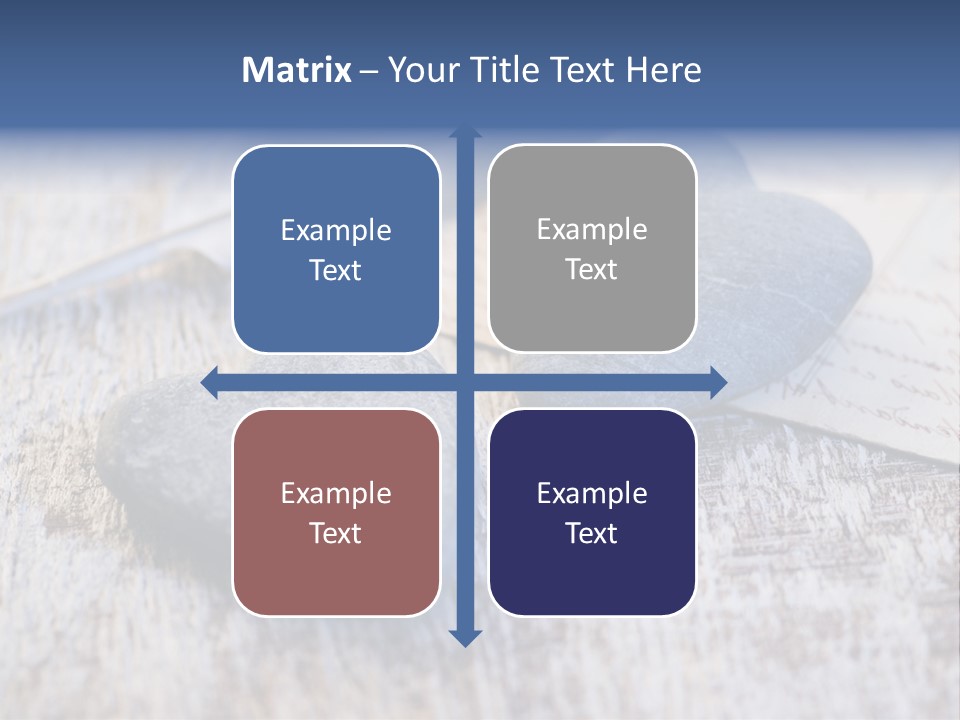 Postcard Symbol Stone PowerPoint Template