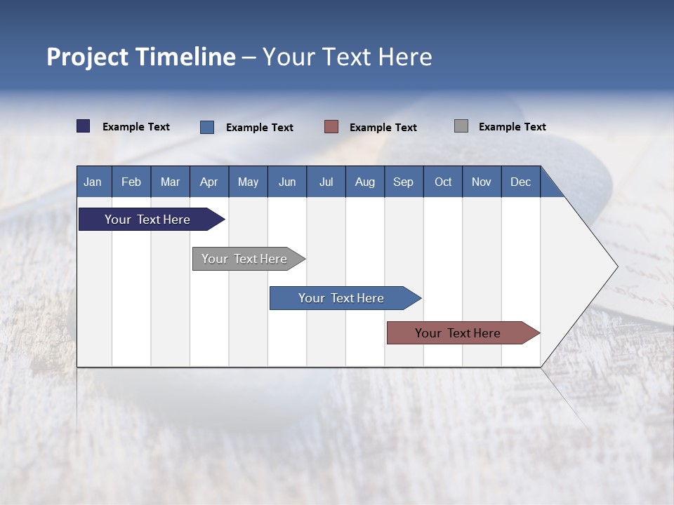 Postcard Symbol Stone PowerPoint Template