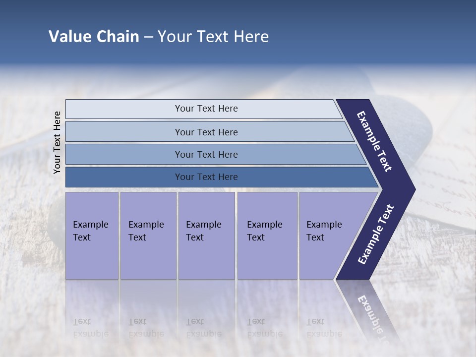 Postcard Symbol Stone PowerPoint Template