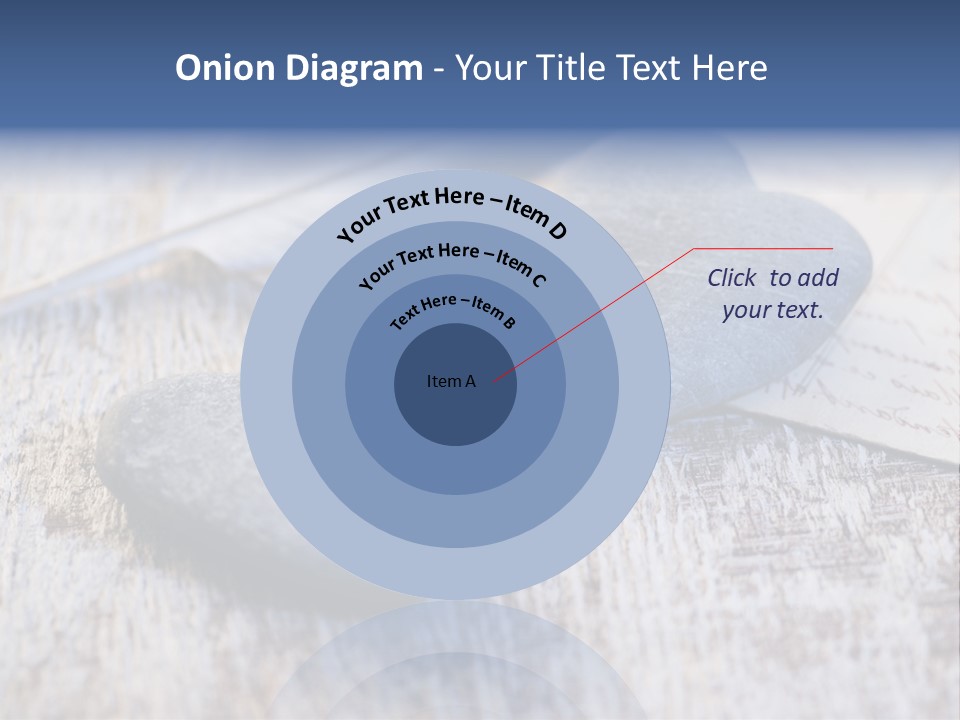 Postcard Symbol Stone PowerPoint Template