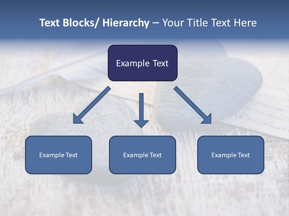 Postcard Symbol Stone PowerPoint Template