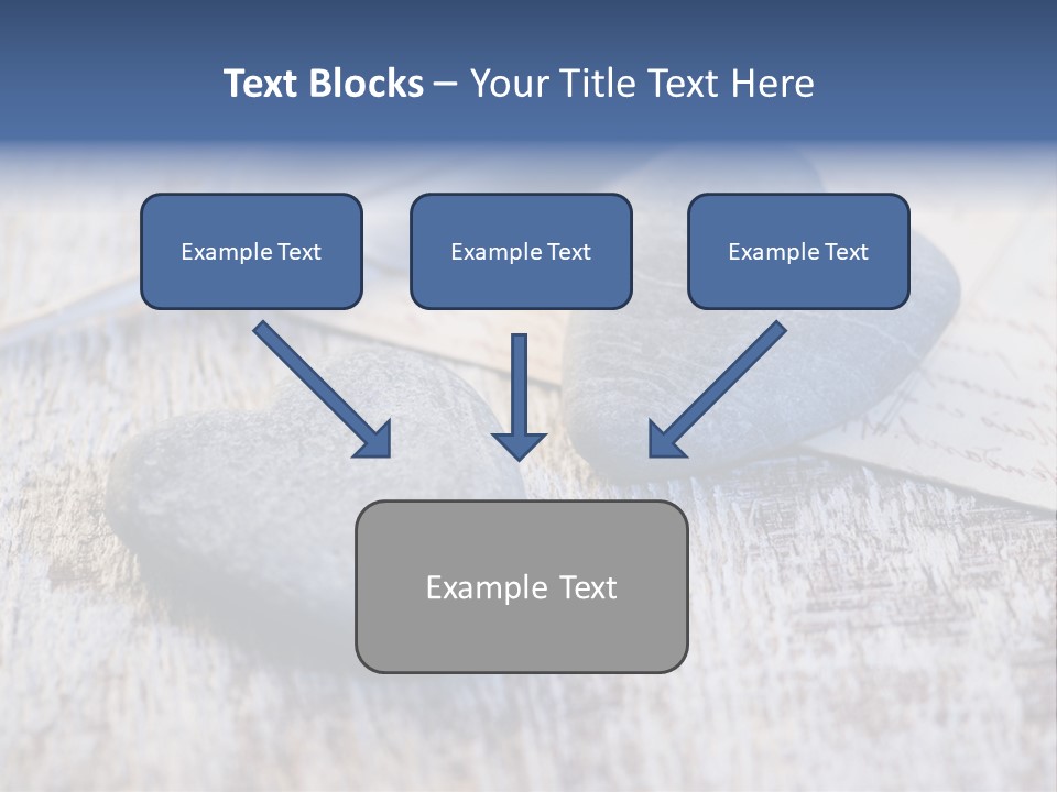 Postcard Symbol Stone PowerPoint Template