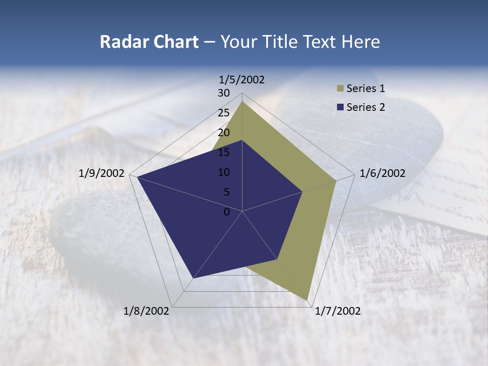 Postcard Symbol Stone PowerPoint Template