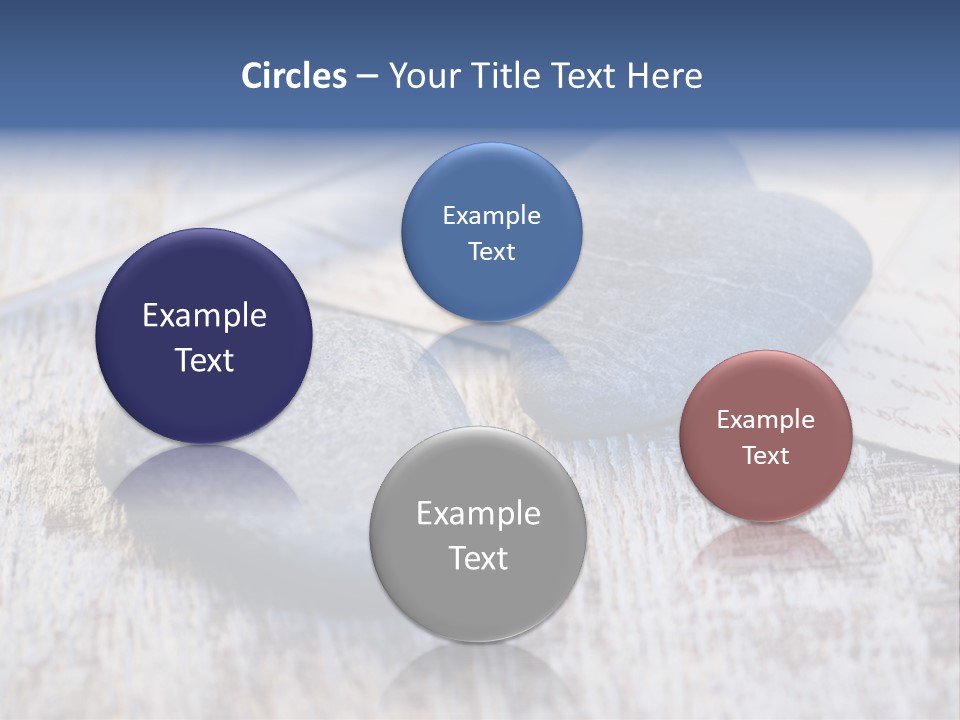 Postcard Symbol Stone PowerPoint Template