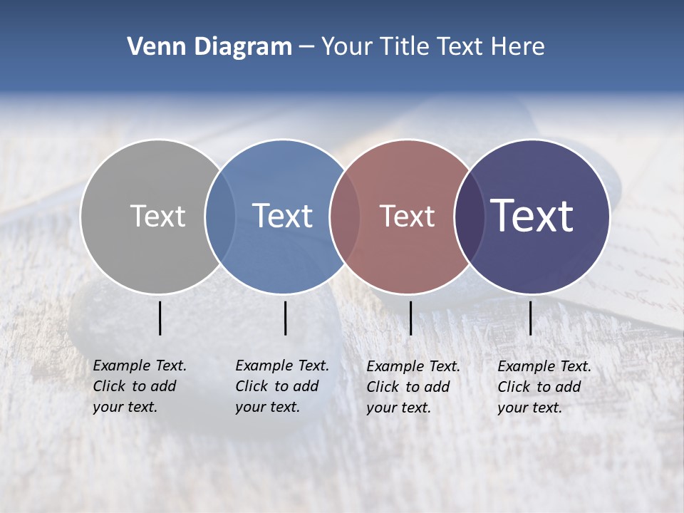 Postcard Symbol Stone PowerPoint Template