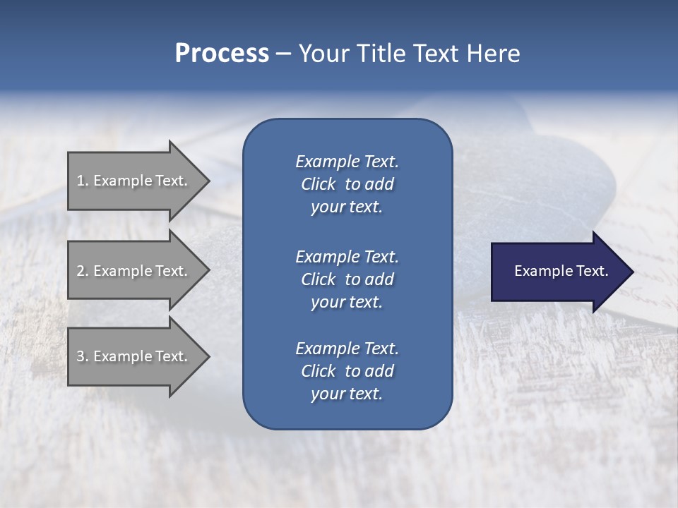 Postcard Symbol Stone PowerPoint Template