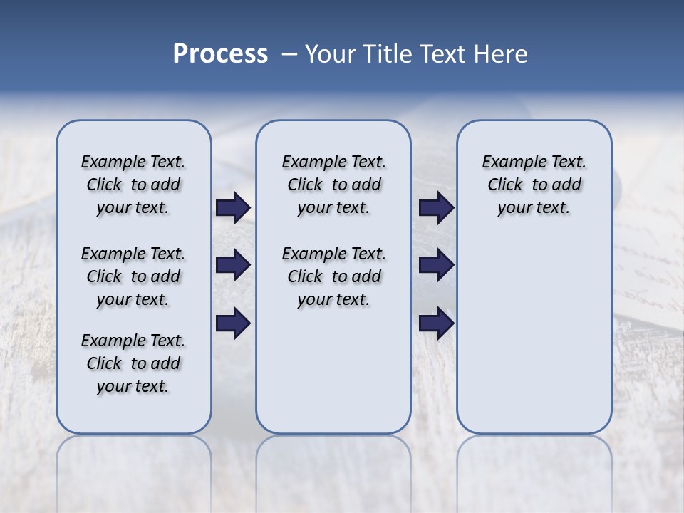 Postcard Symbol Stone PowerPoint Template