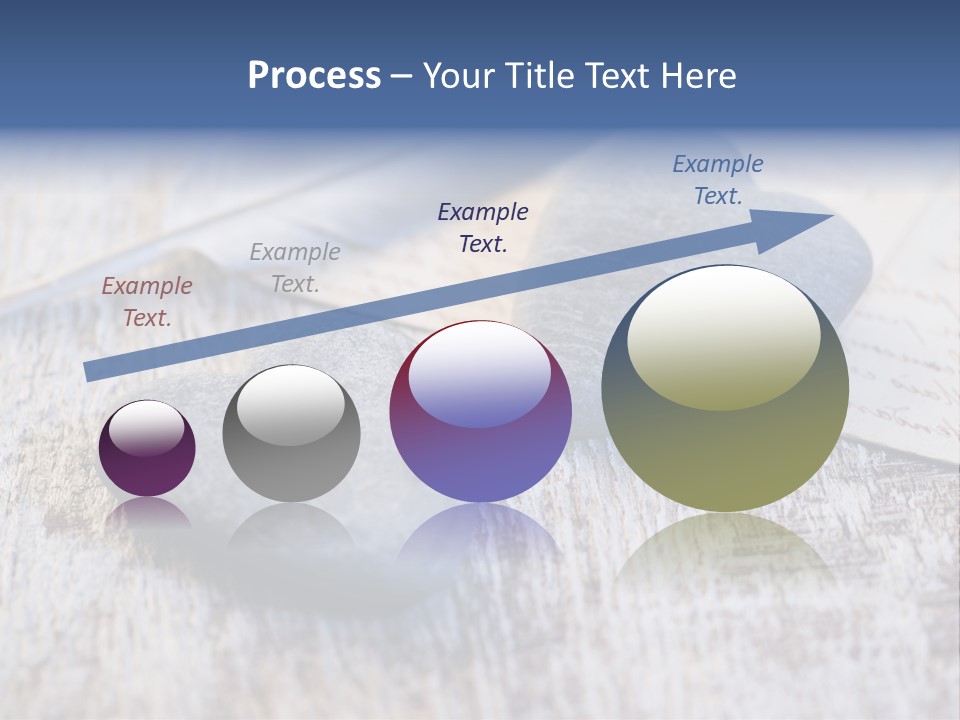 Postcard Symbol Stone PowerPoint Template