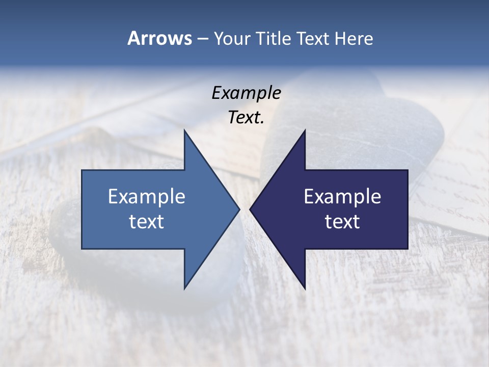 Postcard Symbol Stone PowerPoint Template