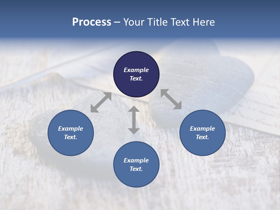 Postcard Symbol Stone PowerPoint Template