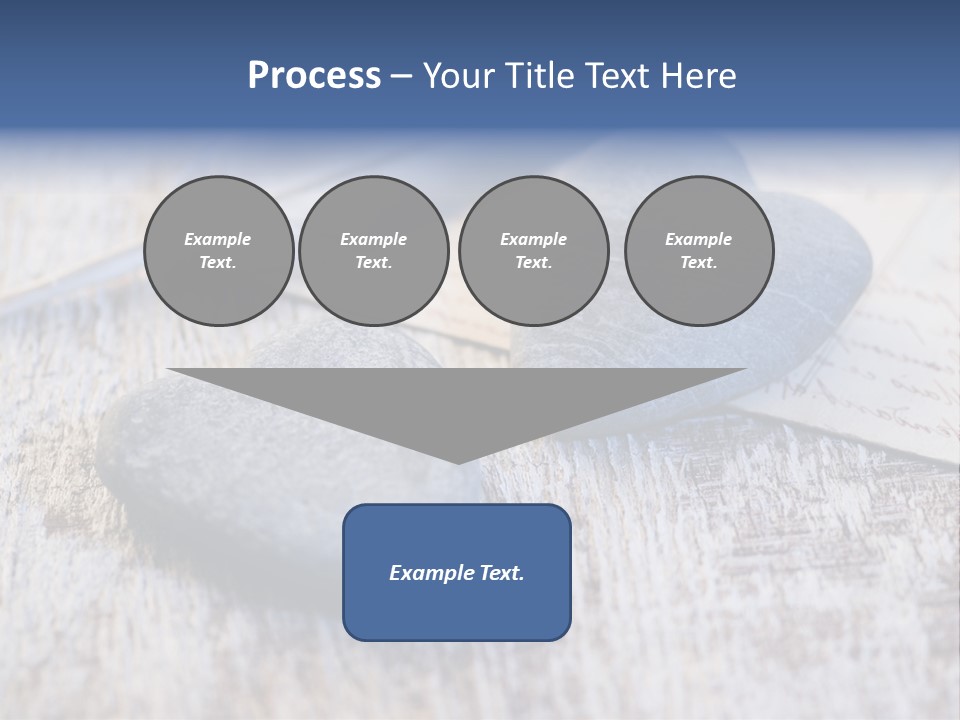 Postcard Symbol Stone PowerPoint Template
