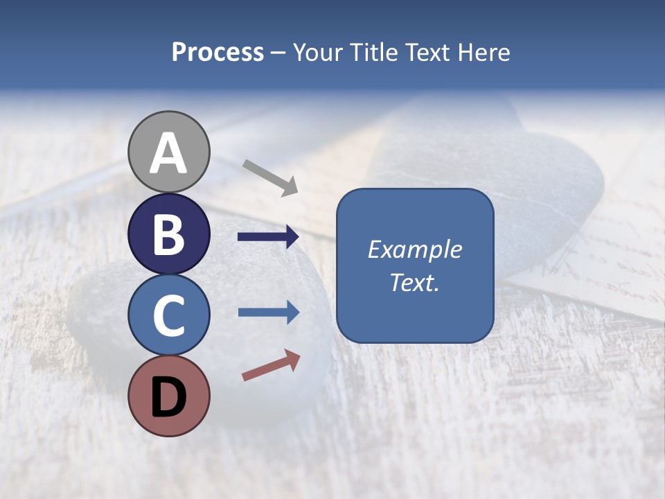 Postcard Symbol Stone PowerPoint Template