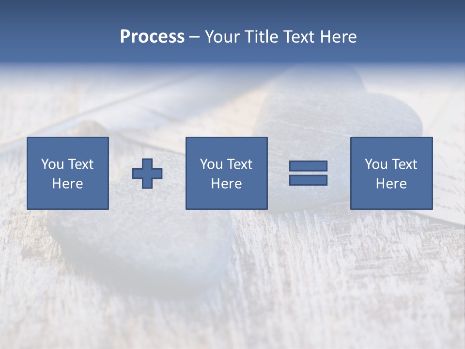 Postcard Symbol Stone PowerPoint Template