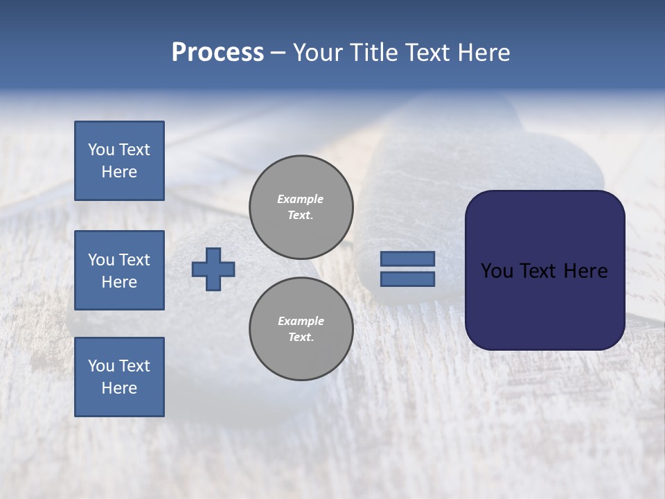 Postcard Symbol Stone PowerPoint Template